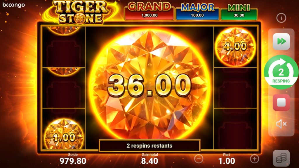 big coin bonus slot tiger stone booongo