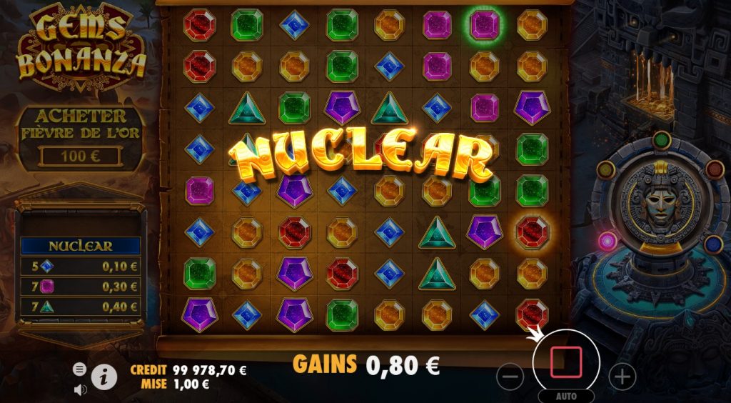 bonus gemme nuclear jeu de base