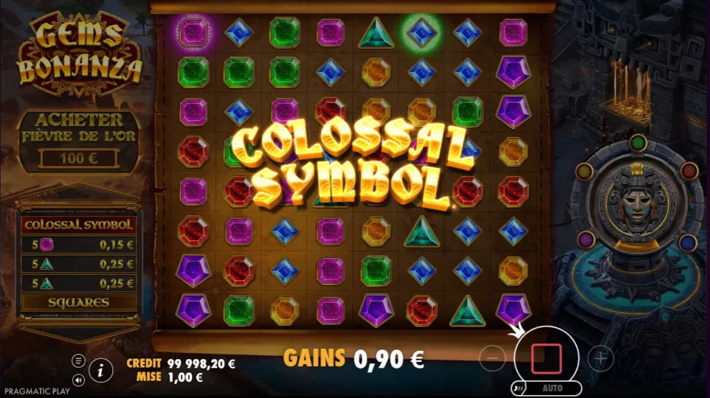 Gems Bonanza : wild