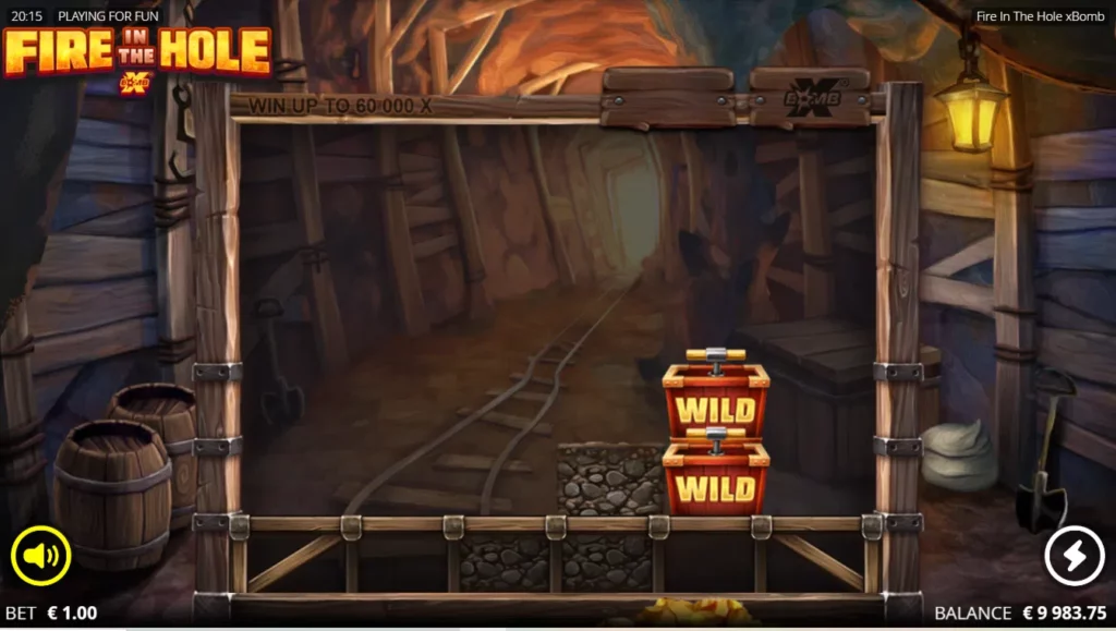 Machine à sous Fire in the Hole : free spins