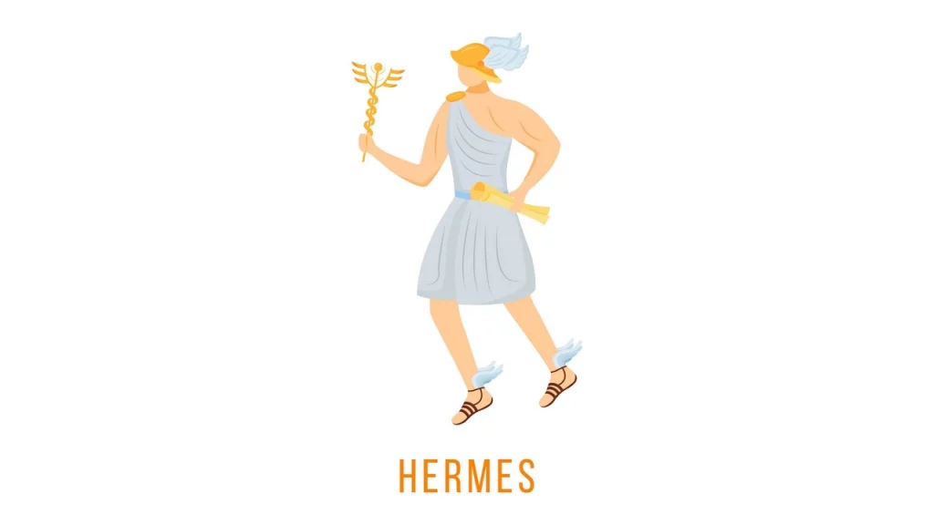 hermes dieu grec de la chance et de la fortune pour le casino
