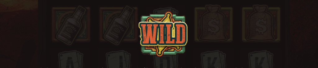 Symbole wild de la machine a sous Wanted Dead or a Wild de Hacksaw Gaming