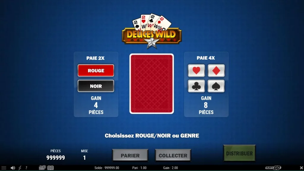 gamble ses gains en video poker x2 x4 deuces wild play’n go