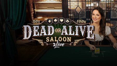 Dead or Alive Saloon : le jeu live d’Evolution !