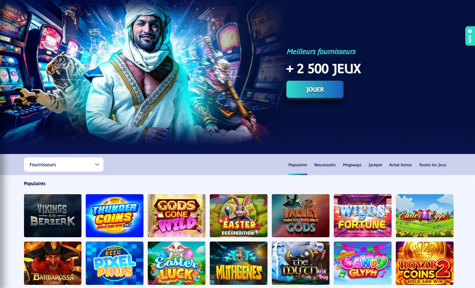 machines à sous de prince ali casino