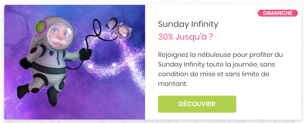 madnix bonus sunday infinity