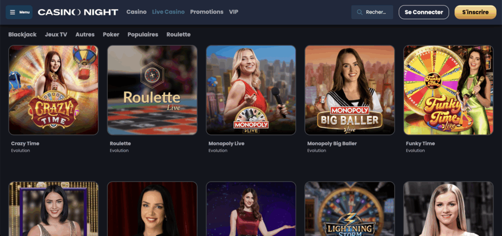 casinonight casino en direct