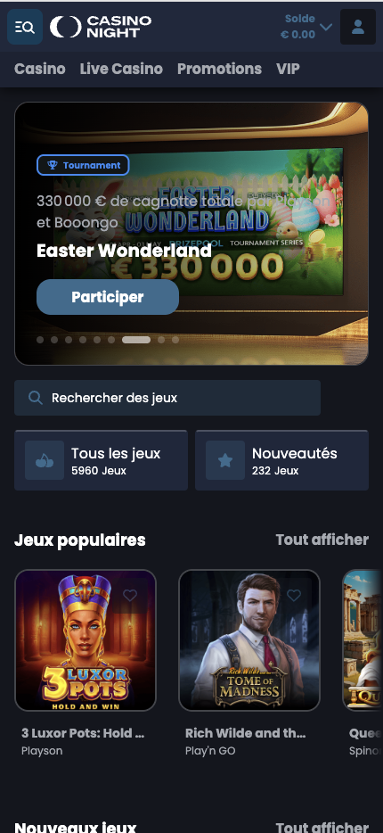 casinonight mobile