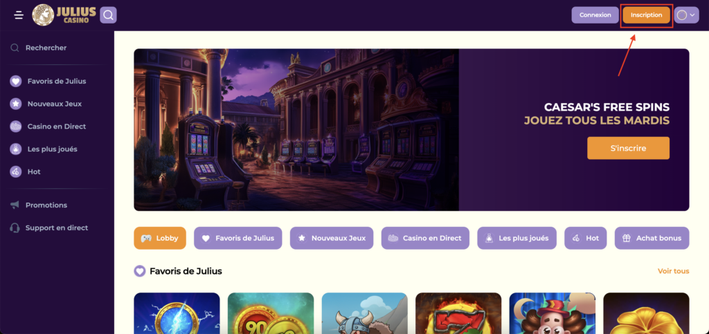 Image de Julius Casino