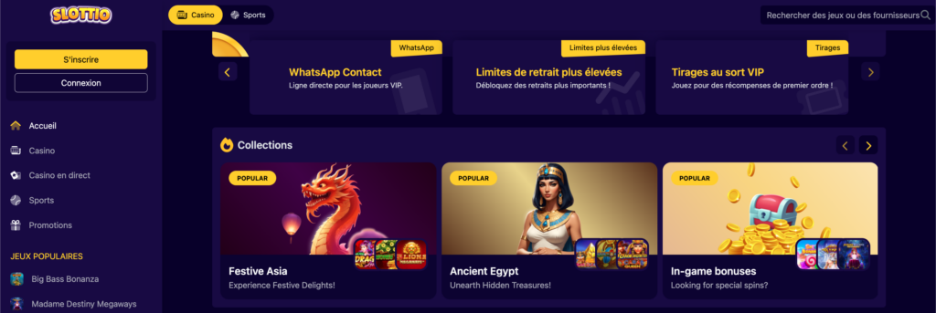 récompenses slottio