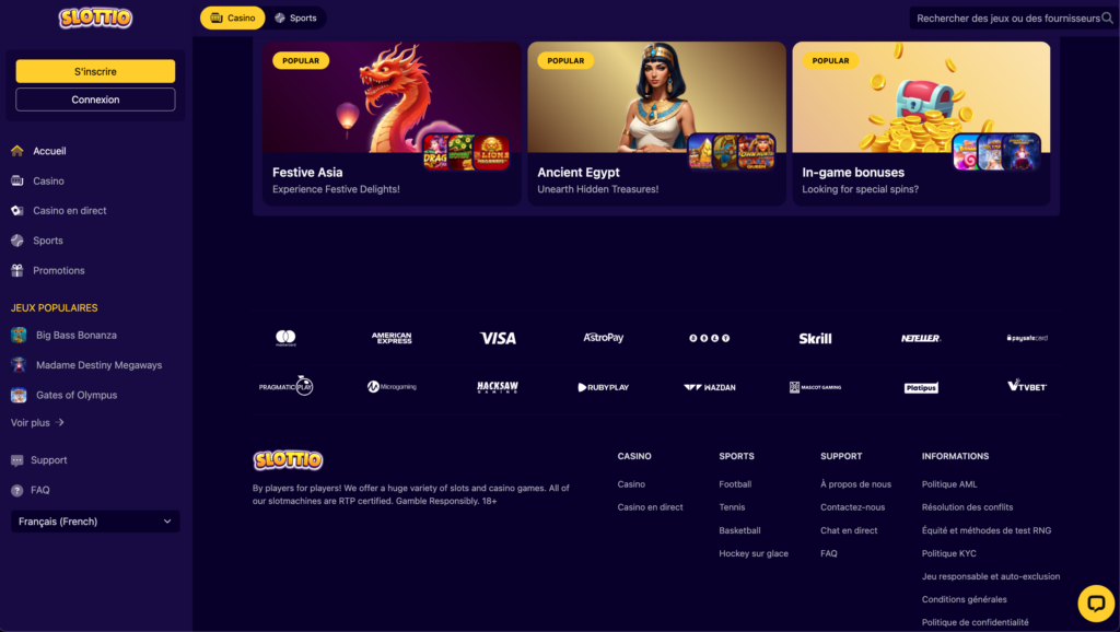homepage slottio