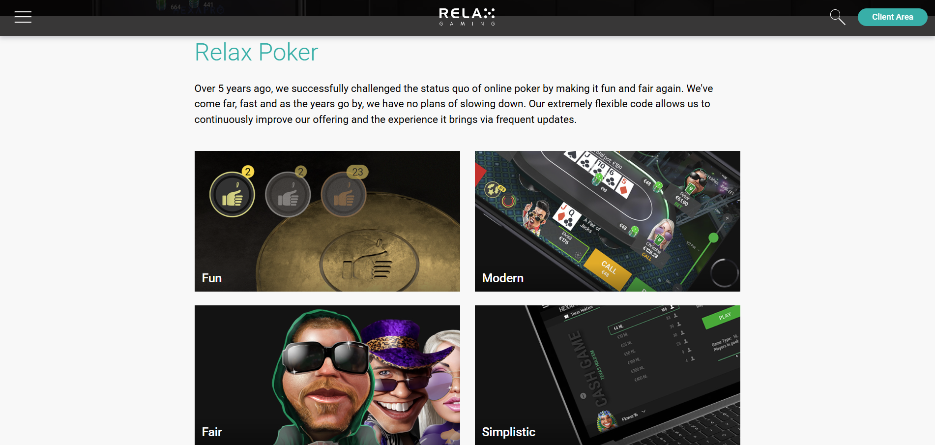 Poker Relax Gaming