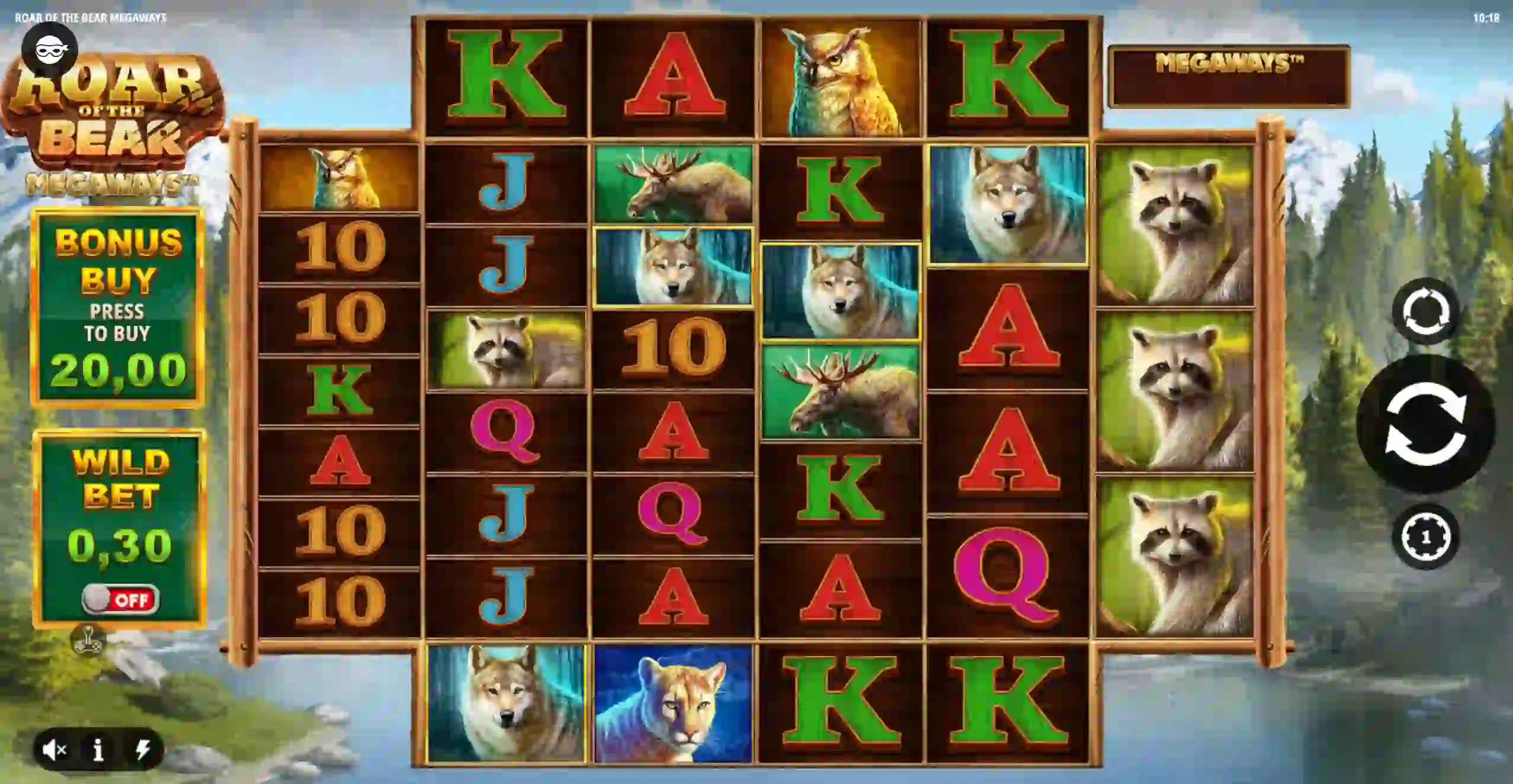 Cette slot vous permet de gagner jusqu'à 10 000 fois votre mise de départ