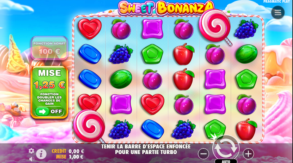 Sweet Bonanza de Pragmatic Play