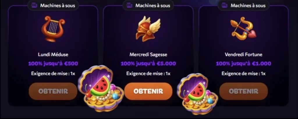 Aphrodite Casino | 450% jusqu’à 5 000€ | Test et Avis 2026