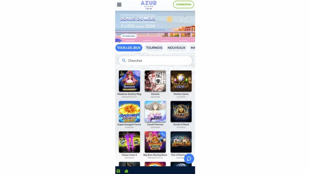 Exploring Game Diversity at Azur Casino
