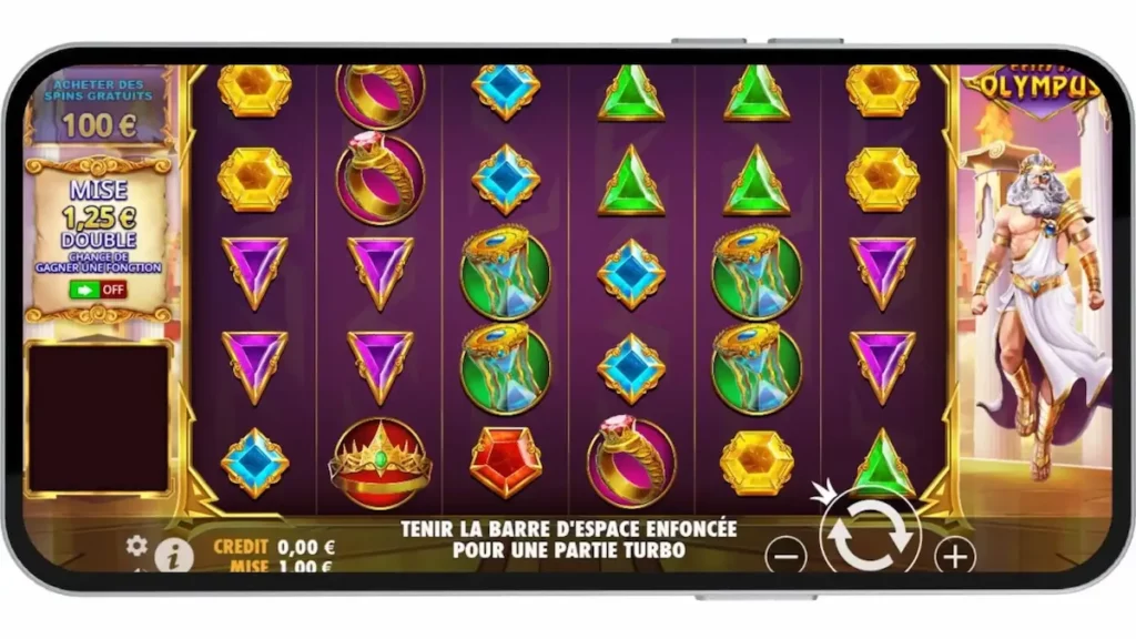 gates of olympus sur mobile