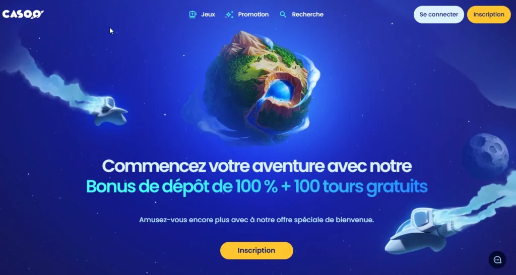 Casoo casino en ligne dépôt minimum 10 euros