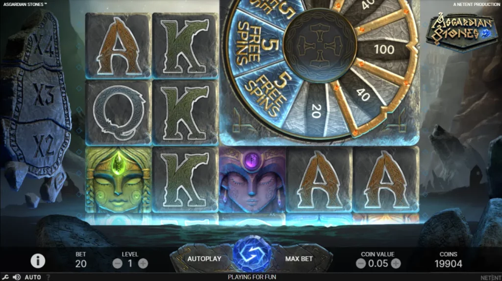 Machine à sous Asgardian Stones : jackpot