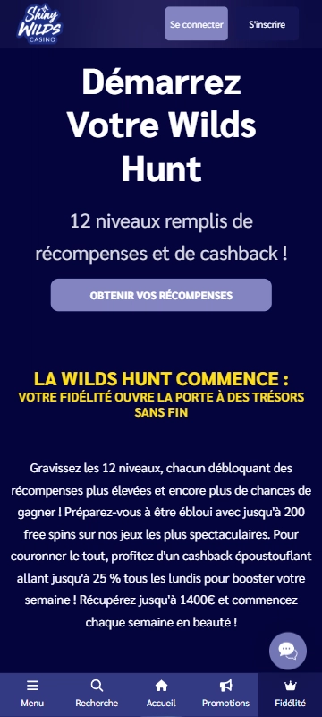 Le Cashback de la Wilds Hunt