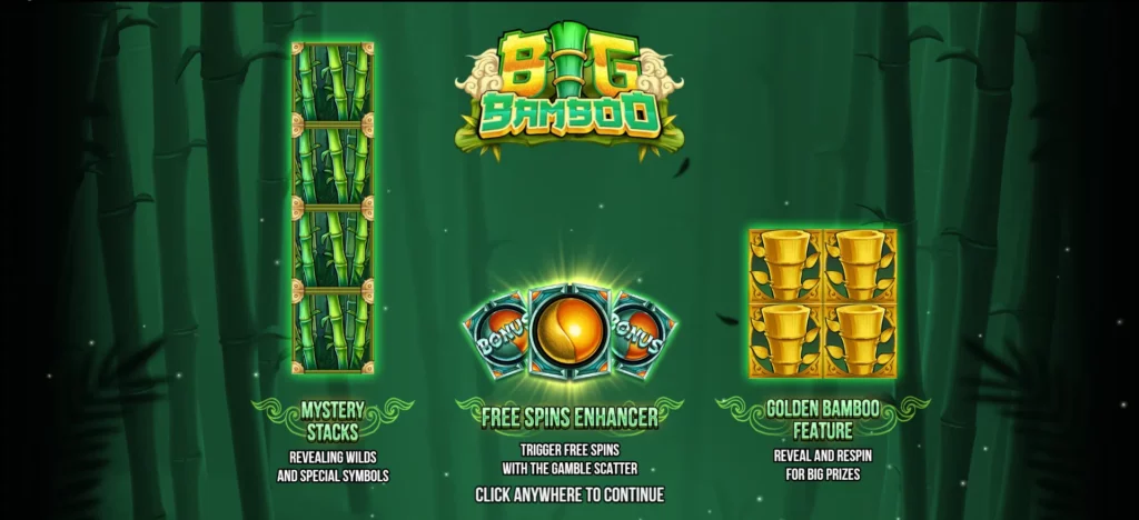 Machine à sous Big Bamboo