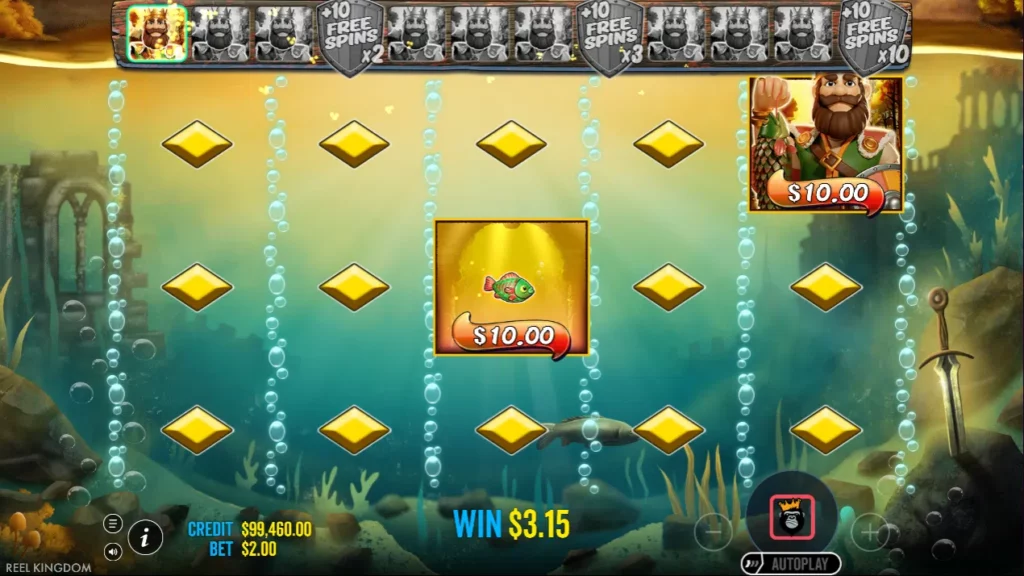 Machine à sous Big Bass Secrets of the Golden Lake : golden lake free spins