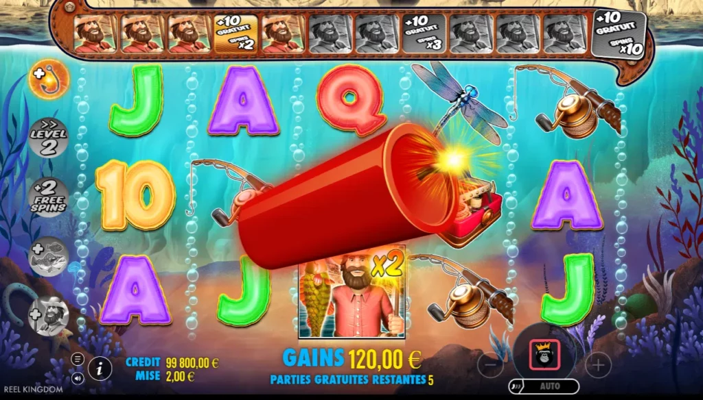 Machine à sous Big Bass Splash : jackpot