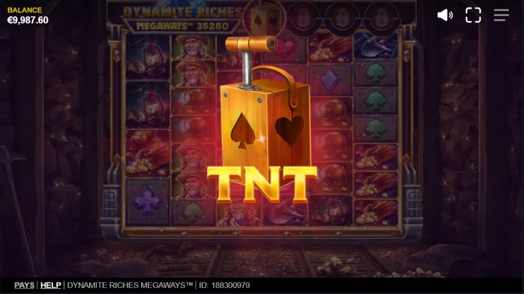 Machine à sous Dynamite Riches Megaways : règles